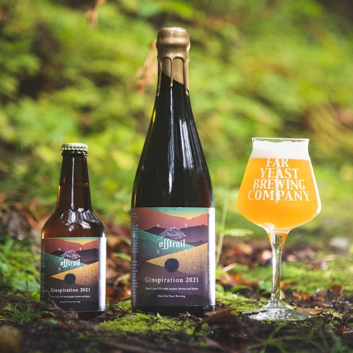 ファーイースト / オフトレイル ジンスピレーション 2021 (Barrel Aged IPA) 330ml瓶 [Far Yeast Brewing / Off Trail Ginspiration 2021]