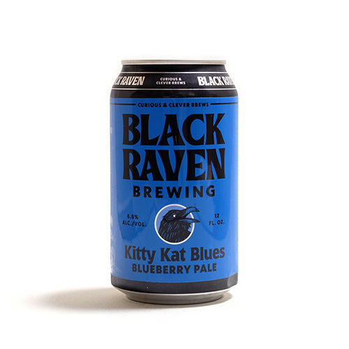 ブラックレイヴン / キティ・カット・ブルーズ (Blueberry Pale Ale) 355ml缶 [Black Raven / Kitty Kat Blues]