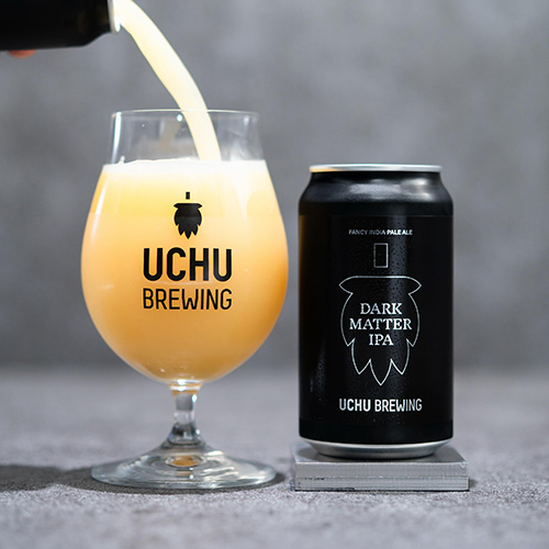 うちゅうブルーイング / ダークマターIPA (Fancy IPA) 350ml缶 [UCHU BREWING / DARK MATTER IPA]