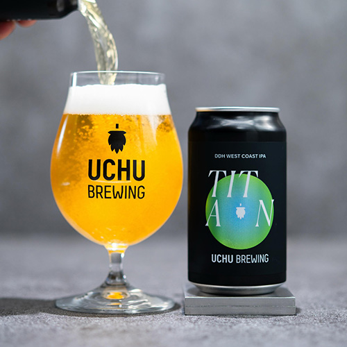 うちゅうブルーイング / タイタン (DDH West Coast IPA) 350ml缶 [UCHU BREWING / TITAN]