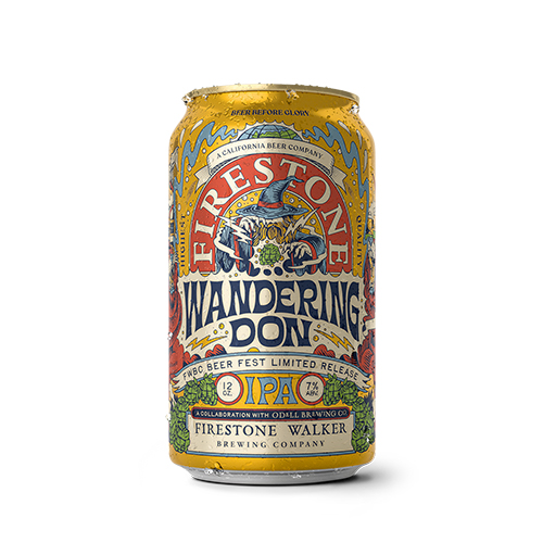ファイアストーンウォーカー x オデルブリューイング / ワンダリング・ドン (American IPA) 355ml缶 [Firestone Walker x Odell Brewing / Wandering Don]