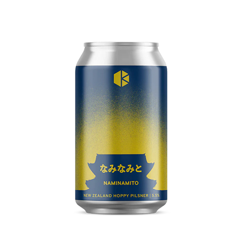 京都醸造 / なみなみと (NZ Hoppy Pils) 350ml缶 [Kyoto Brewing Co. / Naminamito]