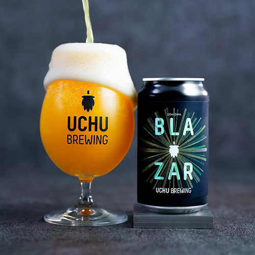 うちゅうブルーイング / ブレーザー (DDH DIPA) 350ml缶 [UCHU BREWING / BLAZAR]