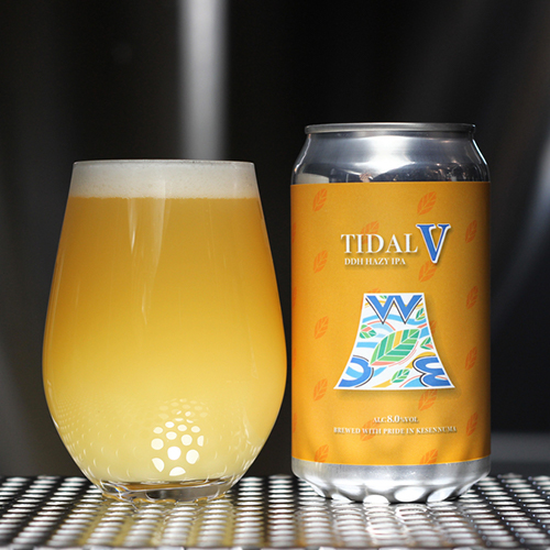 ブラックタイド x ウエストコースト / タイダルファイブ – DDHヘイジーIPA 370ml缶 [Black Tide x West Coast / Tidal V - DDH Hazy IPA]