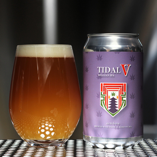 ブラックタイド x 京都醸造 / タイダルファイブ – ベルジャンIPA 370ml缶 [Black Tide x Kyoto Brewing Co. / Tidal V - Belgian IPA]