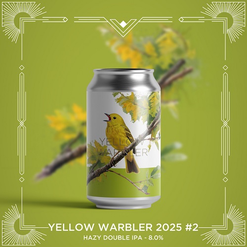 インクホーンブルーイング / イエローワーブラー 2025 #2 (Hazy Double IPA) 355ml缶 [Inkhorn Brewing / Yellow Warbler 2025 #2]
