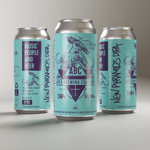 エイペックス / ニューピラミッド DIPA (Hazy Double IPA) 440ml缶 [Apex Brewing Company / New Pyramids DIPA]