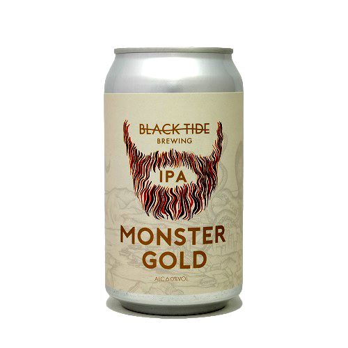 ブラックタイドブリューイング / モンスターゴールド ver.2.0 350ml缶 [Black Tide Brewing / Monster Gold]