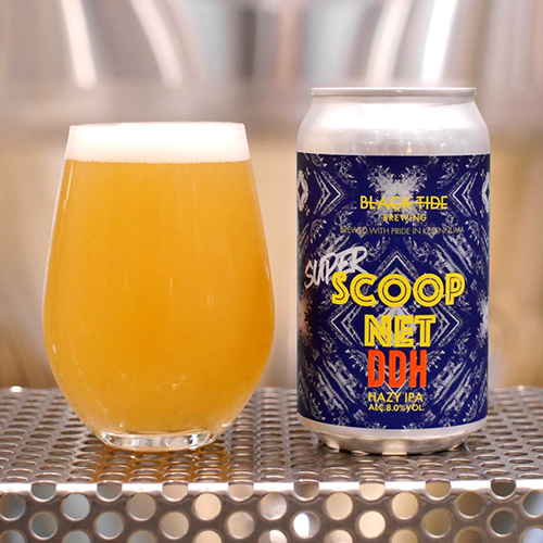ブラックタイドブリューイング / スーパースクープネット (DDH Hazy IPA) 370ml缶 [Black Tide Brewing / Super Scoop Net]