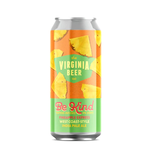 バージニアビアカンパニー / ビーカインド:パイナップルエクスプレス (West Coast IPA) 473ml缶 [The Virginia Beer Company / Be Kind: Pineapple Express]