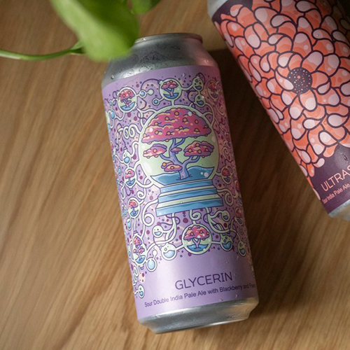 ハドソンバレー / グリセリン・ブラックベリー・ピーチ (Double Fruited Sour Double IPA) 473ml缶 [Hudson Valley / Glycerin - Blackberry Peach]