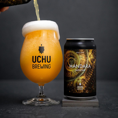 うちゅうブルーイング / マンダラ シムコー (DDH DIPA) 350ml缶 [UCHU BREWING / MANDARA simcoe]