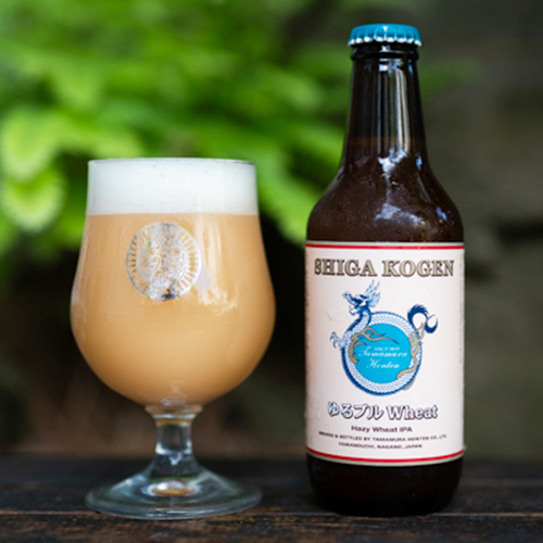 志賀高原ビール / ゆるブル Wheat (Hazy Wheat IPA) 330ml瓶 [Shiga Kogen Beer / Yuru Buru Wheat]