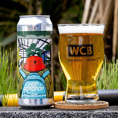 ウエストコースト x ワンドロップ / ホップ・エアドロップ (West Coast IPA w/Clean Fusion) 510ml缶 [West Coast x One Drop / Hop Airdrop]