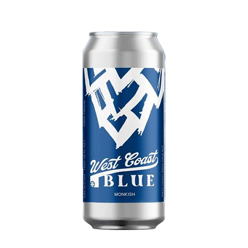 (空輸) モンキッシュ / ウェストコーストブルー (West Coast IPA) 473ml缶 [Monkish / West Coast Blue]