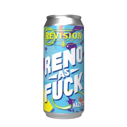 (空輸) リヴィジョン / リノ・アズ・ファック (Hazy DIPA) 473ml缶 [Revision / Reno As Fuck]
