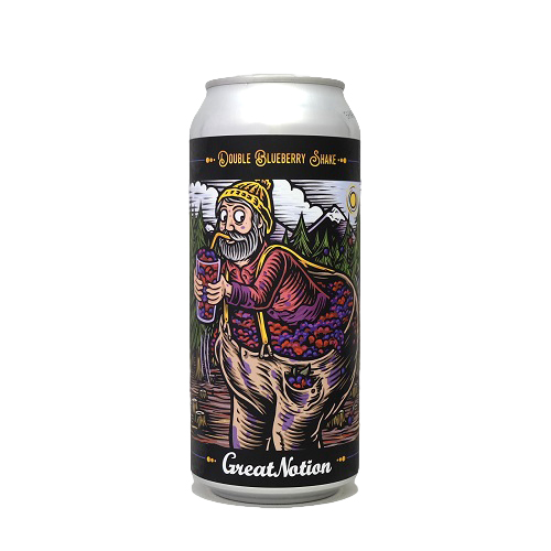 グレートノーション / ダブルブルーベリーシェイク 473ml缶 [Great Notion / Double Blueberry Shake]