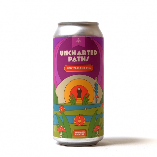アマルガムブルーイング / アンチャーテッド・パス (New Zealand Pilsner) 473ml缶 [Amalgam Brewing / Uncharted Paths]
