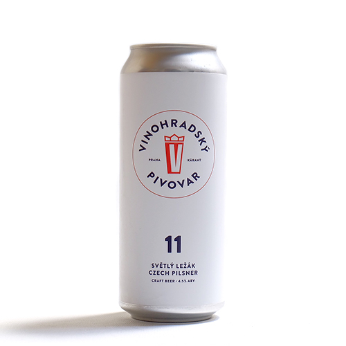 ヴィノフラツキー / ヴィノフラツカ 11 (Czech Pilsner) 500ml缶 [Vinohradský / Vinohradská 11]