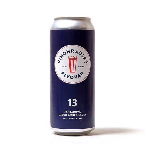 ヴィノフラツキー / ヤンタロヴァー 13 (Czech Amber Pilsner) 500ml缶 [Vinohradský / Jantarová 13]