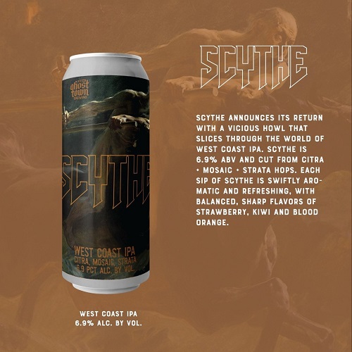 ゴーストタウン / サイズ (West Coast IPA) 473ml缶 [Ghost Town Brewing / Scythe]