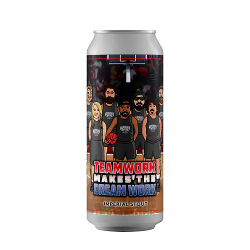 ウェザードソウルズ  / チームワーク メイクス ザ ドリームワーク (Imperial Stout) 473ml缶 [Weathered Souls / Teamwork Makes the Dream Work]