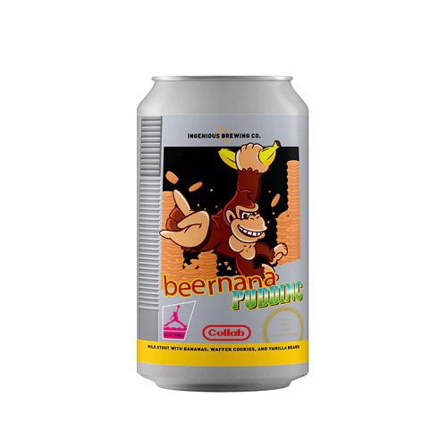 インジニアス / ビアナナプディング (Imperial Milk Stout) 355ml缶 [Ingenious / Beernana Pudding]