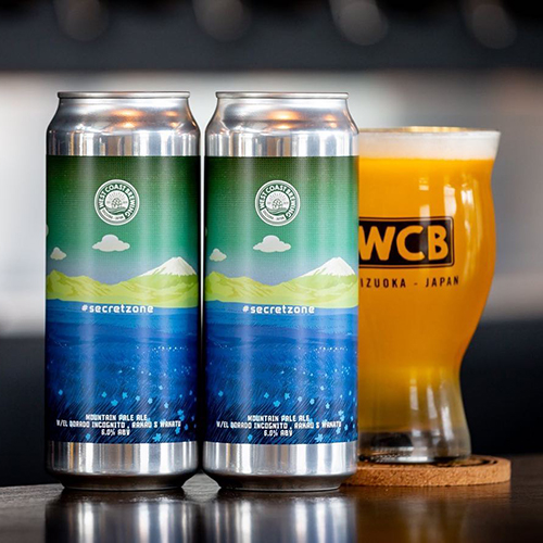 ウエストコーストブルーイング / シークレットゾーン (Mountain Pale Ale) 500ml缶 [West Coast Brewing / #secretzone]