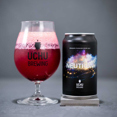 うちゅうブルーイング / ニュートロン (Dragon Passion Sour Ale) 350ml缶 [Uchu Brewing / NEUTRON]