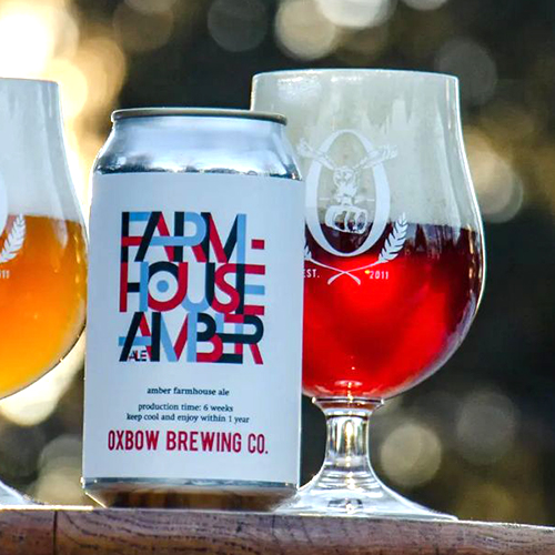 オックスボウ / ファームハウスアンバーエール (Farmhouse Amber Ale) 355ml缶 [Oxbow / Farmhouse Amber Ale]