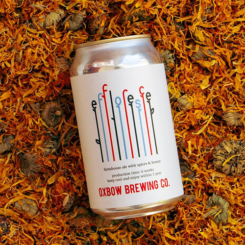 オックスボウ / エフロレス (Farmhouse Ale with Spices & Honey) 355ml缶 [Oxbow / Effloresce]