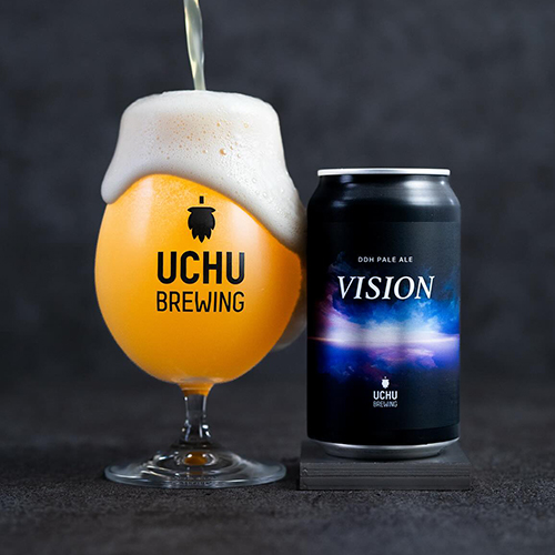 うちゅうブルーイング / ヴィジョン (DDH Pale Ale) 350ml缶 [UCHU BREWING / VISION]