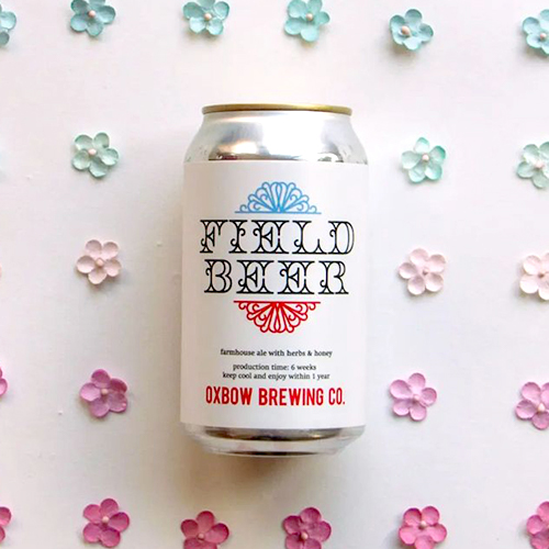 オックスボウ / フィールドビア (Farmhouse Ale with Herbs & Honey) 355ml缶 [Oxbow / Field Beer]