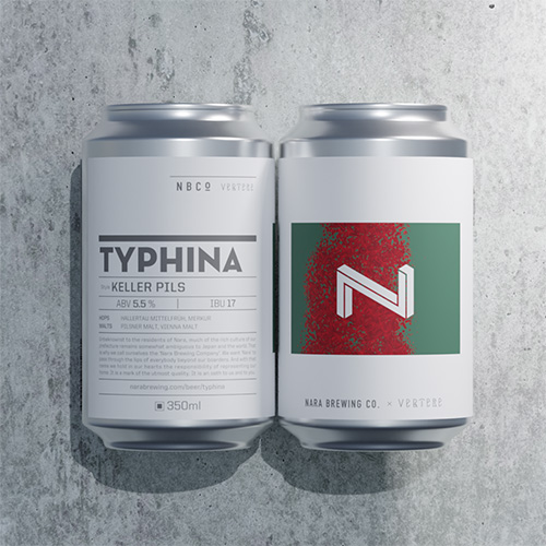 奈良醸造 / ティフィナ (Keller Pils) 350ml缶 [Nara Brewing Co. / TYPHINA]