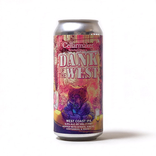 (空輸) セラーメイカー / ダンク・オブ・ザ・ウエスト (West Coast IPA) 473ml缶 [Cellarmaker / Dank Of The West]