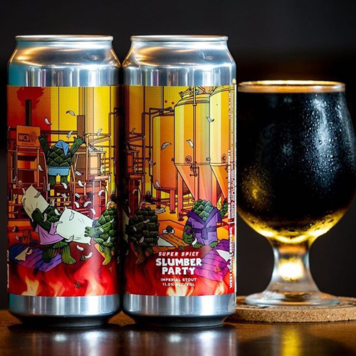 ウエストコーストブルーイング / スーパースパイシー スランバーパーティー (Imperial Stout) 500ml缶 [West Coast Brewing / Super Spicy Slumber Party]