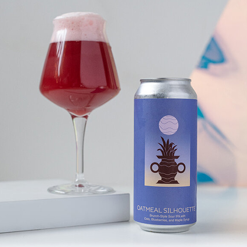 ハドソンバレー / ブルーベリーオートミールシルエット (Sour IPA) 473ml缶 [Hudson Valley / Blueberry Oatmeal Silhouette]