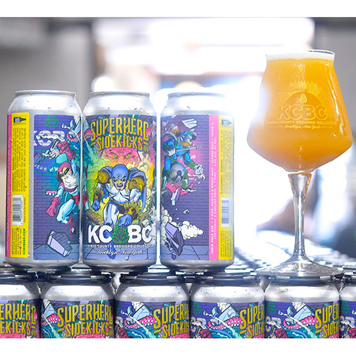 KCBC / スーパーヒーロー サイドキックス (Hazy IPA) 473ml缶 [Kings County Brewers Collective / Superhero Sidekicks]