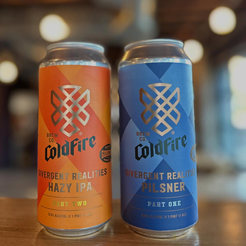 コールドファイア / ダイバージェント・リアリティーズ - ピルスナー (Modern Pilsner) 473ml缶 [ColdFire Brewing / Divergent Realities Pilsner]