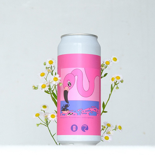 トートピアブルワリー / フラミンゴフィリア (紅鶴狂愛症) (DDH Hazy Double IPA) 500ml缶 [Totopia Brewery / Flamingophilia]