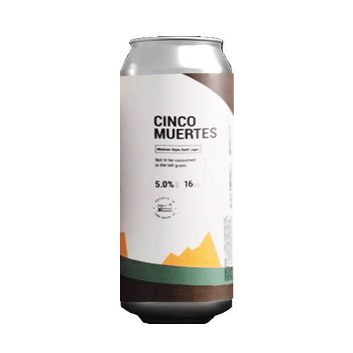 アンビシャスエールズ / シンコ・ムエルテス (Mexican Style Dark Lager) 473ml缶 [Ambitious Ales / Cinco Muertes]