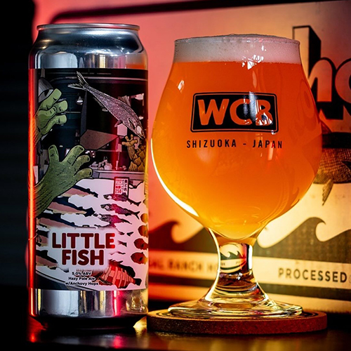 ウエストコーストブルーイング / リトル・フィッシュ (Hazy Pale Ale w/Anchovy Hops) 510ml缶 [West Coast Brewing / Little Fish]
