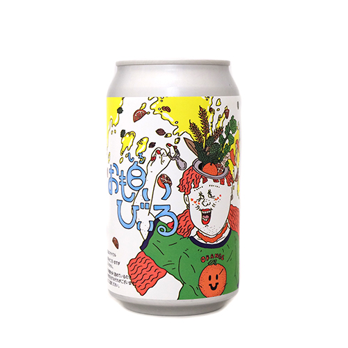 うしとらブルワリー / おも白いびぃる (Belgium White) 365ml缶 [Ushitora Brewery / Omoshiroibiiru]