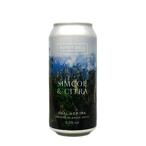 バーントミル / ガーデンズオブグリーン シムコー & シトラ デュアルホップIPA (West Coast IPA) 440ml缶 [Burnt Mill / Gardens of Green Simcoe & Citra Dual Hop IPA]
