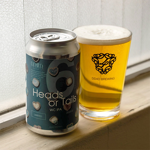 DD4Dブルーイング / ヘッズ・オア・テイルズ (WC IPA) 350ml缶 [DD4D Brewing / Heads or Tails (WC IPA)]