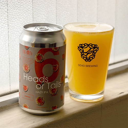 DD4Dブルーイング / ヘッズ・オア・テイルズ (Hazy IPA) 350ml缶 [DD4D Brewing / Heads or Tails (Hazy IPA)]