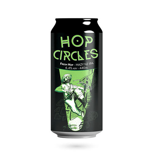 ダブルヴィジョン / ホップサークルズ (Fresh Hop Hazy NZ IPA) 440ml缶 [Double Vision Brewing / Hop Circles]