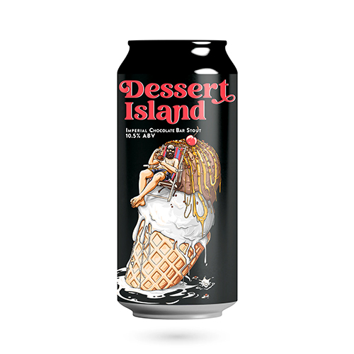 ダブルヴィジョン / デザートアイランド (Imperial Chocolate Bar Stout) 440ml缶 [Double Vision Brewing / Dessert Island]