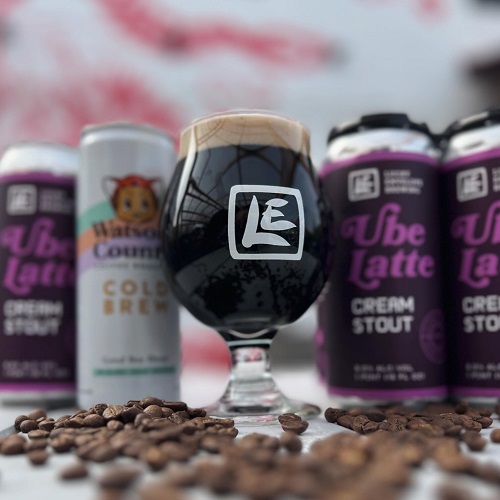 ラッキーエンベロープ / ウベ・ラテ・クリームスタウト (Cream Stout with Ube) 473ml缶 [Lucky Envelope / Ube Latte Cream Stout]