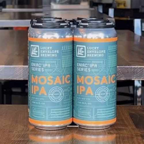 ラッキーエンベロープ / エニアック・モザイクIPA (American IPA) 473ml缶 [Lucky Envelope / ENIAC Mosaic IPA]